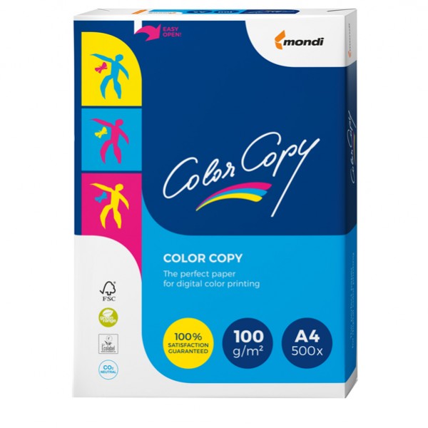 Carta Color Copy - A4 - 100 gr - bianco - Mondi - conf. 500 fogli Carta Color Copy - A4 - 100 gr - bianco - Mondi - conf. 500 fogli