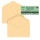 Busta Giallo Postale - gommata - 18 x 24 cm - 80 gr - carta riciclata FSC - giallo - Pigna Envelopes - conf. 500 pezzi