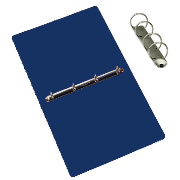 Raccoglitore Presspan - A4 - 4 anelli 25 mm - dorso 4 cm - blu - Cartotecnica del Garda Raccoglitore Presspan - A4 - 4 anelli 25 mm - dorso 4 cm - blu - Cartotecnica del Garda