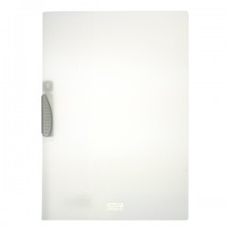 Cartellina con molla Clipper - A4 - PP - trasparente neutro - Fellowes