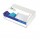 Dorsi spirale - metallo - 34 anelli passo 3:1 - 9,5 mm - argento - GBC - scatola 100 pezzi