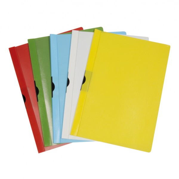 Cartellina con molla Spring File - A4 - dorso 5 mm - PP - nero - Methodo