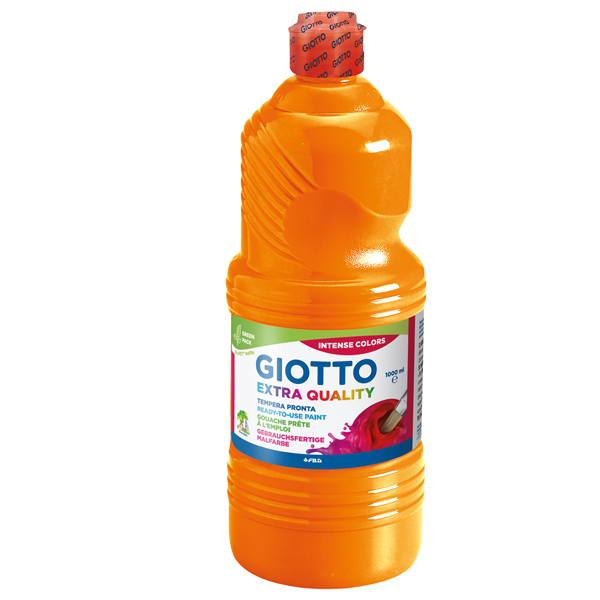Tempera pronta - 1000ml - arancione - Giotto Tempera pronta - 1000ml - arancione - Giotto