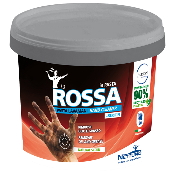 Pasta lavamani La Rossa - al sandalo/pachouli - Nettuno - barattolo 750 ml Pasta lavamani La Rossa - al sandalo/pachouli - Nettuno - barattolo 750 ml