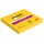 Blocco foglietti Post-it Super Sticky - 654-S - 76 x 76 mm - giallo oro - 90 fogli - Post-it