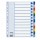 Separatore - 12 tasti colorati - PP - A4 - multicolore - Esselte