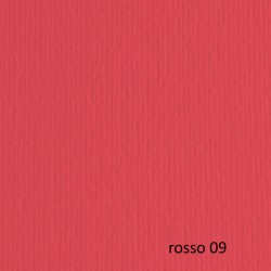 Cartoncino Elle Erre - 50 x 70 cm - 220 gr - rosso 109 - Fabriano - blister 20 fogli