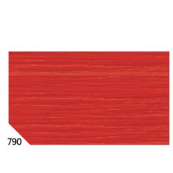 Carta crespa - 50 x 250 cm - 48 gr - rosso ciliegia 790 - Rex Sadoch - conf.10 rotoli