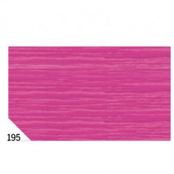 Carta crespa - 50 x 250 cm - 48 gr - fucsia 195 - Rex Sadoch - conf. 10 rotoli