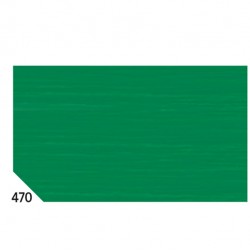 Carta crespa - 50 x 250 cm - 48 gr - verde bandiera 470 - Rex Sadoch - conf.10 rotoli