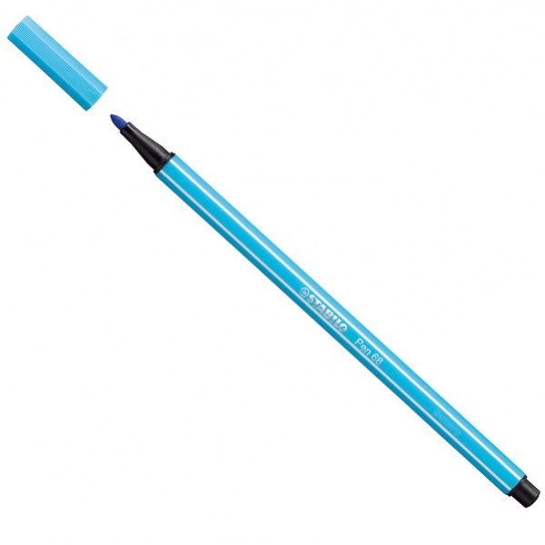 Pennarello Pen 68 - azzurro 57 - Stabilo Pennarello Pen 68 - azzurro 57 - Stabilo