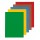 Copertine Video A4 R20 - PVC - 180 micron - giallo trasparente - Sei Rota - scatola 100 pezzi