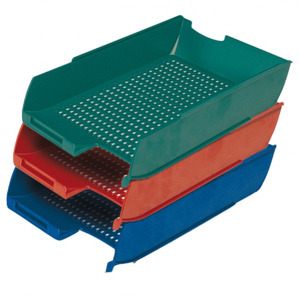 Vaschetta portacorrispondenza PS7Star - 25,5 x 35,5 x 6,5 cm - verde - Methodo Vaschetta portacorrispondenza PS7Star - 25,5 x 35,5 x 6,5 cm - verde - Methodo