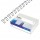 Dorsi spirale IbiWire - metallo - 21 anelli - 10 mm - argento - GBC - scatola 100 pezzi
