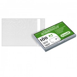 Busta adesiva Speedy Doc - apertura lato corto - PT (22,5 x 16 cm) - LDPE - trasparente - Favorit - conf. 100 pezzi