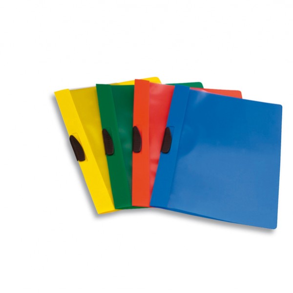 Cartellina con molla Video Clipper - A4 - PP - azzurro - Fellowes Cartellina con molla Video Clipper - A4 - PP - azzurro - Fellowes