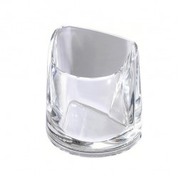 Portapenne Nimbus - 10 x 11 x 6,8 cm - cristallo trasparente - Rexel