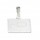 Portabadge rigido Pocket - clip in plastica - 5,3 x 8,5 cm - Fellowes