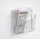 Portariviste da parete Ice - 2 tasche 1/3 A4 - Tecnostyl - set 2 pezzi