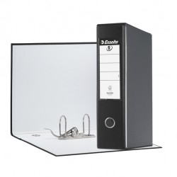 Registratore Eurofile G55 - dorso 8 cm - protocollo 23 x 33 cm - nero - Esselte
