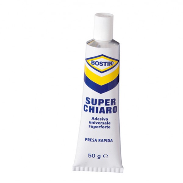 Adesivo Superchiaro - universale - 50 gr - trasparente - Bostik Adesivo Superchiaro - universale - 50 gr - trasparente - Bostik