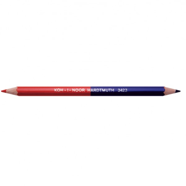 Matita bicolore grossa - rosso/blu - Koh.I.Noor - conf. 12 pezzi Matita bicolore grossa - rosso/blu - Koh.I.Noor - conf. 12 pezzi
