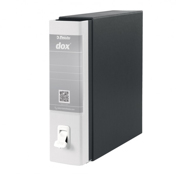 Registratore Dox 1 - dorso 8 cm - commerciale 23 x 29,7 cm - bianco - Esselte Dox
