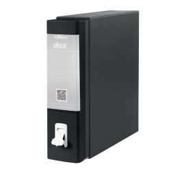 Registratore Dox 1 - dorso 8 cm - commerciale 23 x 29,7 cm - nero - Esselte Dox