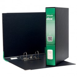 Registratore Dox 4 - dorso 5 cm - commerciale 23 x 29,7 cm - verde - Esselte Dox