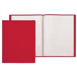 Portalistini Sviluppo - buccia - PP - 22 x 30 cm - 30 buste - rosso - Favorit