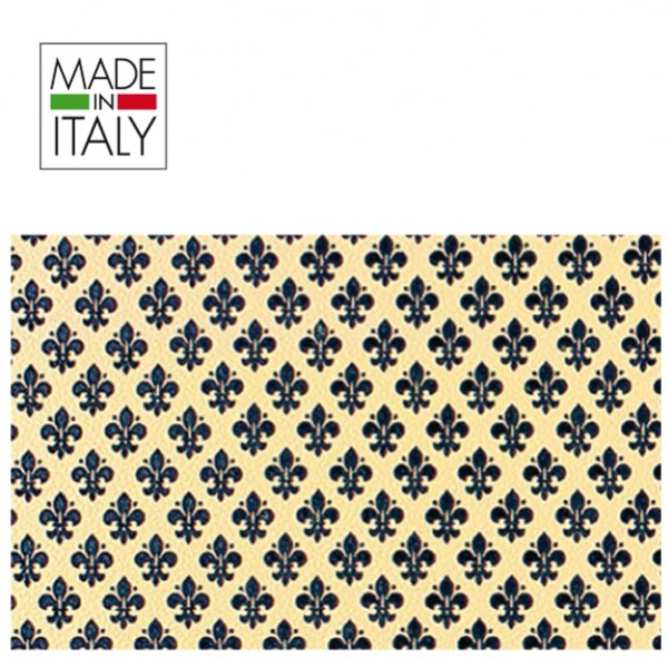 Rotolo Cartarivesto Rex Taco - lavabile - adesivo - 49 x 300 cm - giglio blu - Rex Sadoch Rotolo Cartarivesto Rex Taco - lavabile - adesivo - 49 x 300 cm - giglio blu - Rex Sadoch