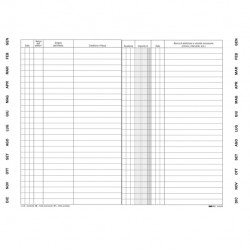 Scadenzario spiralato effetti passivi - 24 x 17cm - 36 fogli - Edipro