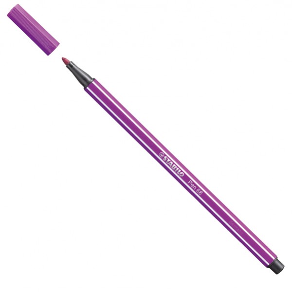 Pennarello Pen 68 - lilla 58 - Stabilo Pennarello Pen 68 - lilla 58 - Stabilo