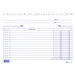 Schede - 2 colonne - 15 x 21 cm orizzontale - Edipro - conf. 100 pezzi