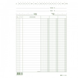 Schede - 3 colonne - 21 x 15 cm verticale - Edipro - conf. 100 pezzi