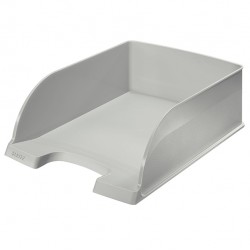 Vaschetta portacorrispondenza Leitz Plus Jumbo - 25,5 x 10,3 x 36 cm - grigio - Leitz