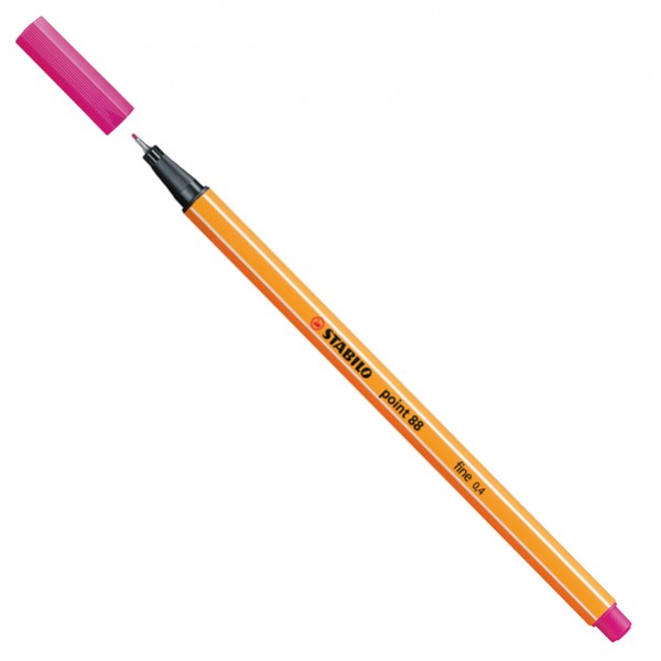 Fineliner Point 88 - tratto 0,4 mm - rosa 56 - Stabilo Fineliner Point 88 - tratto 0,4 mm - rosa 56 - Stabilo