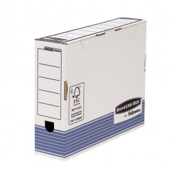 Scatola archivio Bankers Box System - A4 - 26 x 31,5 cm -  dorso 8 cm - Fellowes