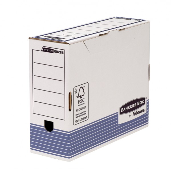 Scatola archivio Bankers Box System - A4 - 26 x 31,5cm - dorso 10 cm - Fellowes