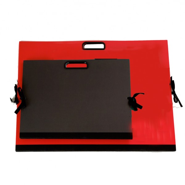 Cartella portadisegni - con maniglia - 35x50 cm - rosso - Brefiocart Cartella portadisegni - con maniglia - 35x50 cm - rosso - Brefiocart