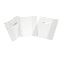 Coprimaxi Supercristallo - 21 x 30 cm - PVC - 200 mic - s/alette - neutro trasparente - Colorosa