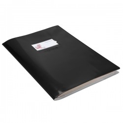 Coprimaxi Gold - 21 x 30 cm - PVC - 300 mic - c/alette - laccato - nero - Colorosa