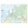 Carta geografica Europa - scolastica - murale - Belletti