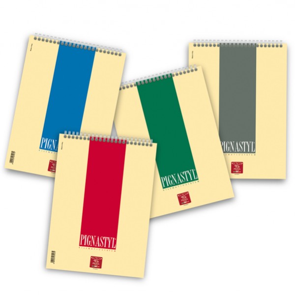 Blocco Pignastyl spiralato - 1 rigo - A4 - 80gr - 60 fogli - Pigna Blocco Pignastyl spiralato - 1 rigo - A4 - 80gr - 60 fogli - Pigna