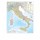 Carta geografica Italia amministrativa e stradale - murale - 97 x 122 cm - Belletti