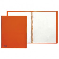 Portalistini Sviluppo - buccia - PP - 22 x 30 cm - 40 buste - arancio - Favorit