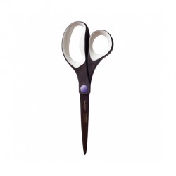 Forbici Titanium No Stick - 20 cm - impugnatura asimmetrica - lama in titanio con rivestimento antiadesivo - nero - Scotch