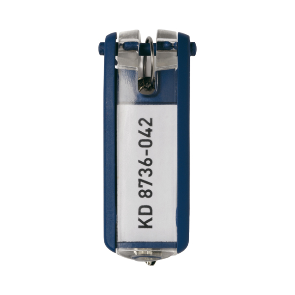 Portachiavi Key Clip - blu - Durable - conf. 6 pezzi Portachiavi Key Clip - blu - Durable - conf. 6 pezzi