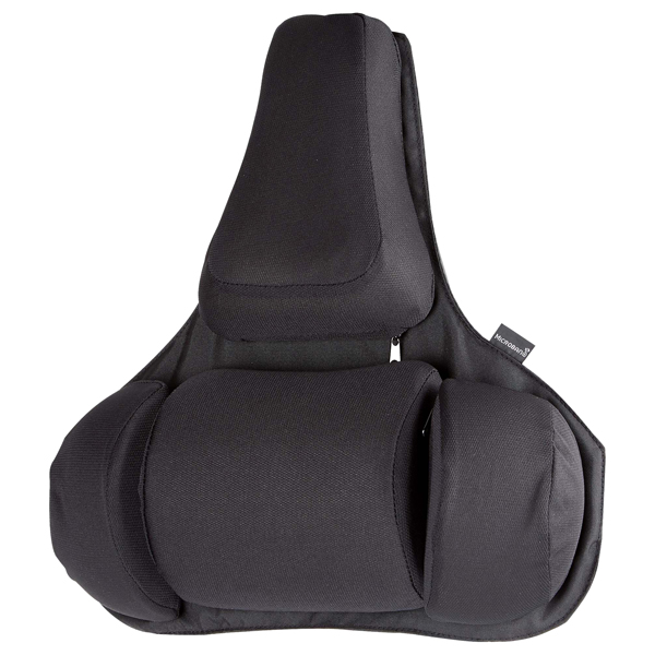 Supporto lombare ergonomico - 38x37x5 cm - nero - Fellowes Supporto lombare ergonomico - 38x37x5 cm - nero - Fellowes