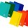 Cartella 3 lembi con elastico One Color - A4 - dorso piatto - colori brillanti - Blasetti